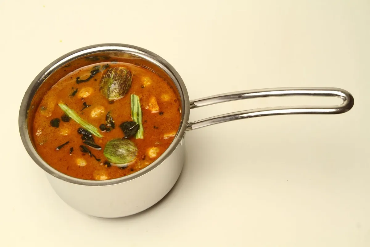 A bowl of lauki (bottle gourd) sabzi