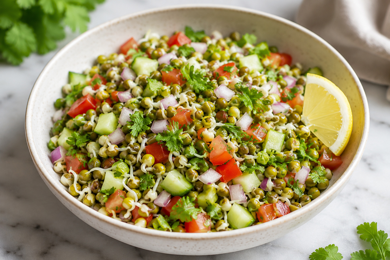 Moong Sprouts Chaat for Weight Loss | LossRecipes